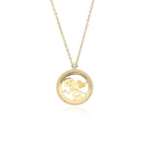 Collar Chapa de Oro