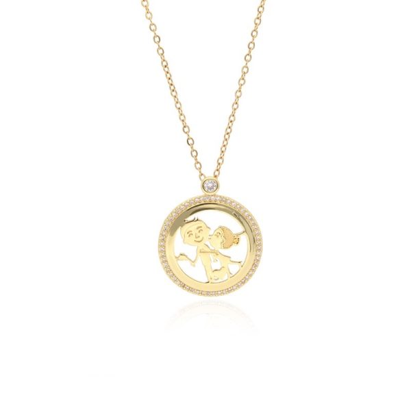 Collar Chapa de Oro