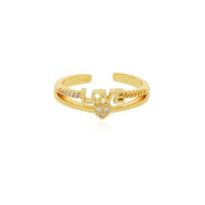 Anillo Chapa de Oro