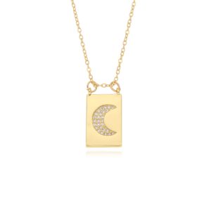 Collar Chapa de oro