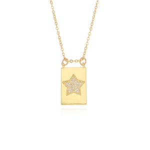 Collar Chapa de oro