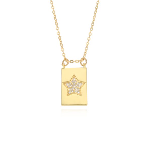 Collar Chapa de oro