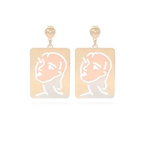 Arete Chapa de Oro
