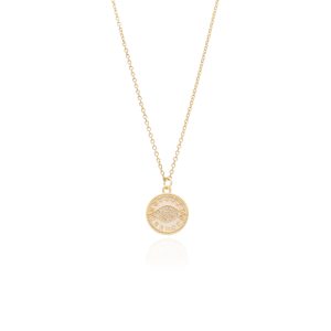Collar Chapa de Oro y Acero