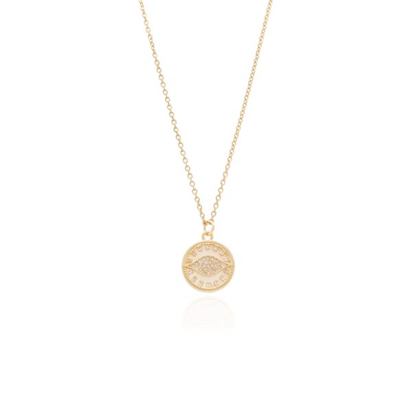 Collar Chapa de Oro y Acero