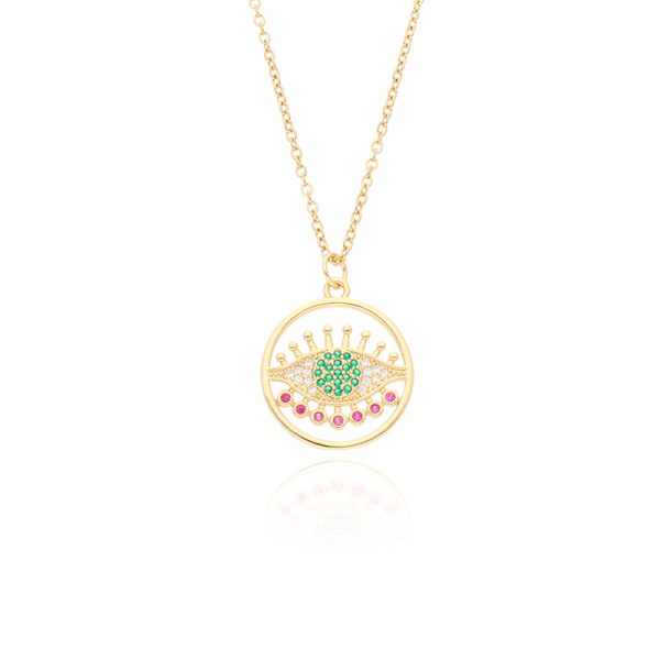 Collar Chapa de Oro y Acero