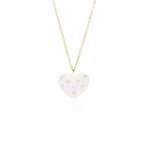 Collar Chapa de Oro y Acero