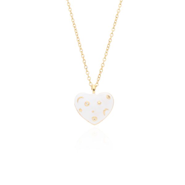 Collar Chapa de Oro y Acero