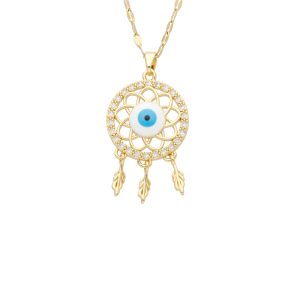 Collar Chapa de Oro y Acero