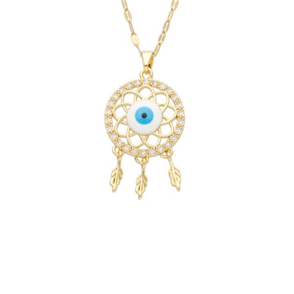 Collar Chapa de Oro y Acero