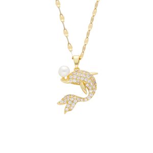 Collar Chapa de Oro y Acero