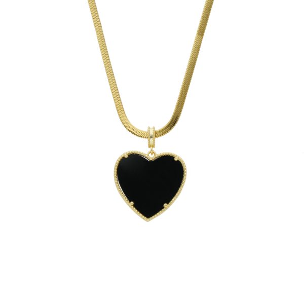 Collar Chapa de Oro y Acero