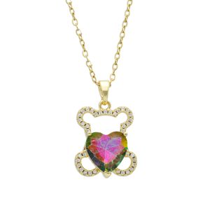 Collar Chapa de Oro y Acero