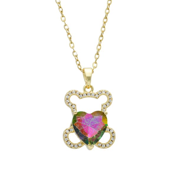 Collar Chapa de Oro y Acero