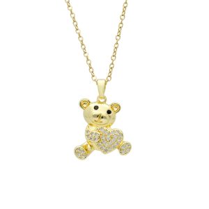 Collar Chapa de Oro y Acero