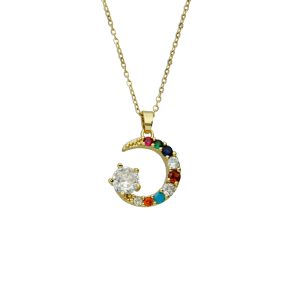 Collar Chapa de Oro y Acero