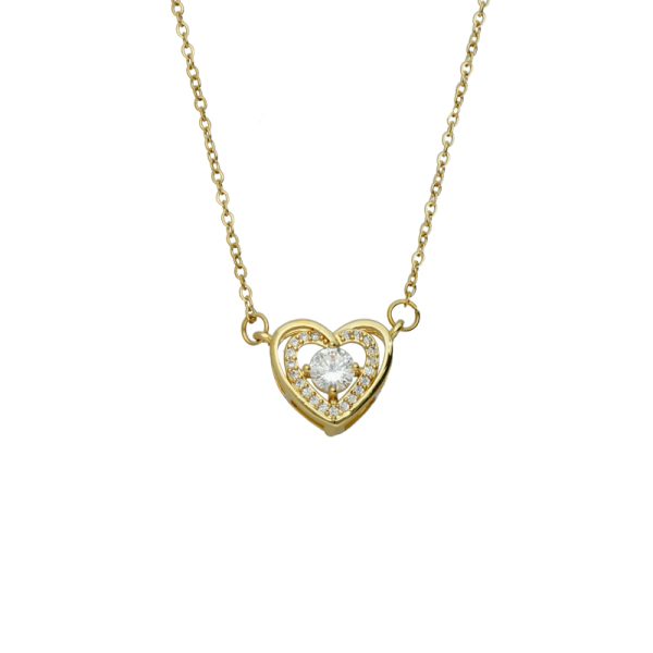 Collar Chapa de Oro y Acero