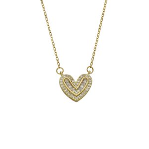 Collar Chapa de Oro y Acero