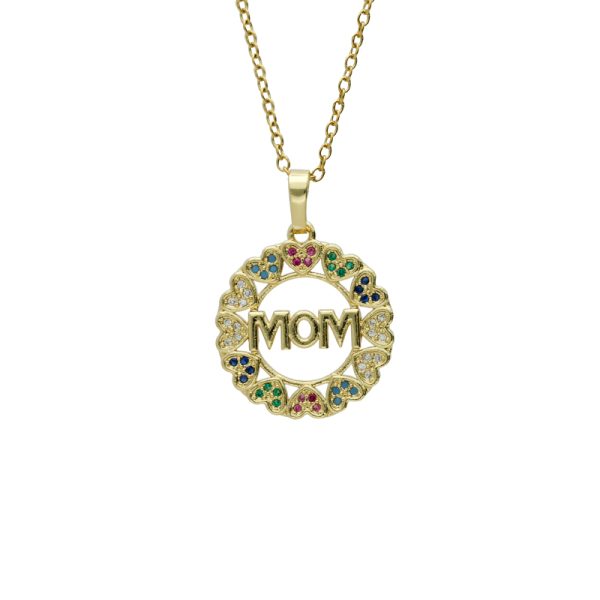 Collar Chapa de Oro y Acero