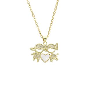 Collar Chapa de Oro y Acero