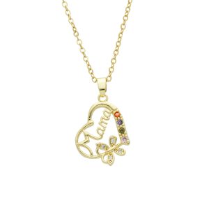 Collar Chapa de Oro y Acero