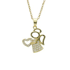 Collar Chapa de Oro y Acero