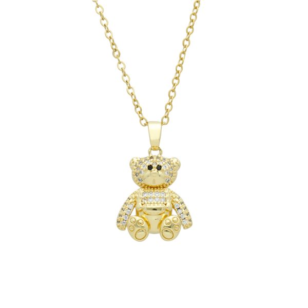 Collar Chapa de Oro y Acero