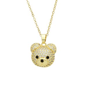 Collar Chapa de Oro y Acero