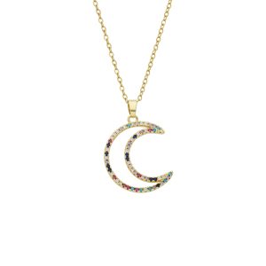 Collar Chapa de Oro y Acero