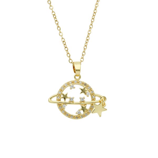 Collar Chapa de Oro y Acero
