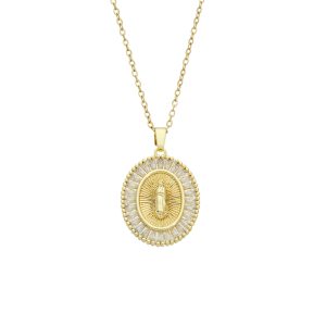 Collar Chapa de Oro y Acero