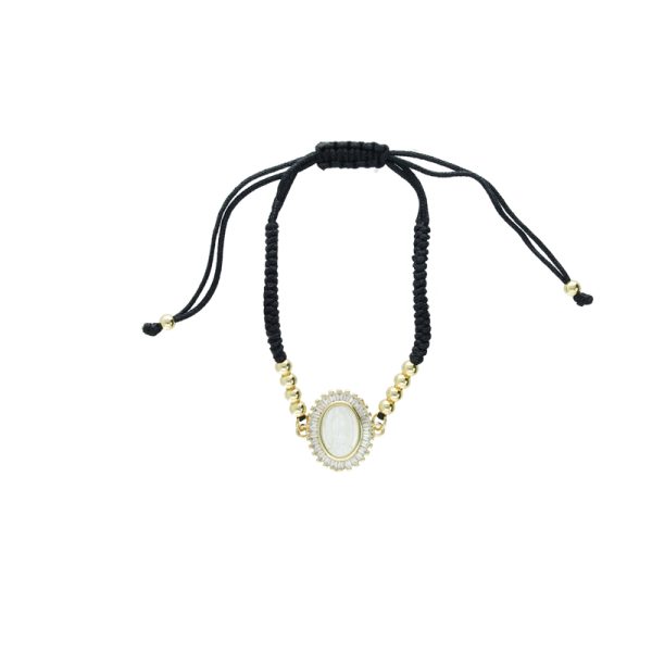 Pulsera Chapa de Oro y Acero
