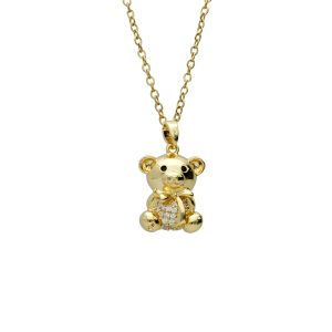 Collar Chapa de Oro y Acero