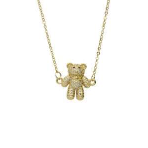 Collar Chapa de Oro y Acero