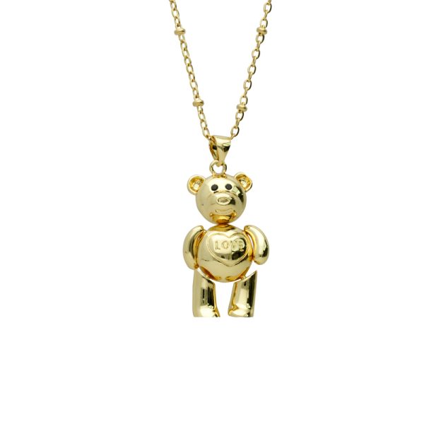 Collar Chapa de Oro y Acero