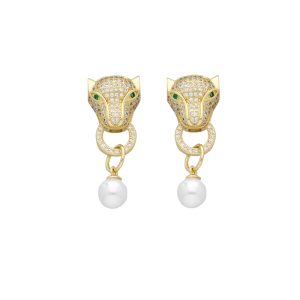 Arete Chapa de Oro