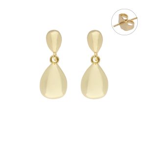 Arete Chapa de Oro