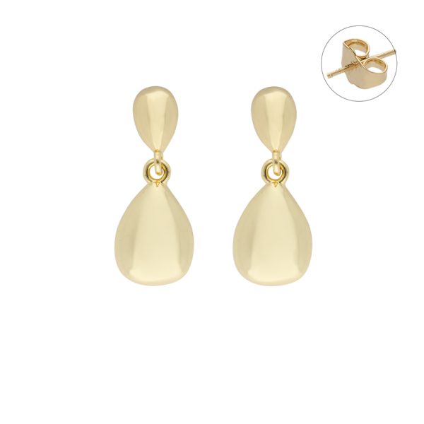 Arete Chapa de Oro