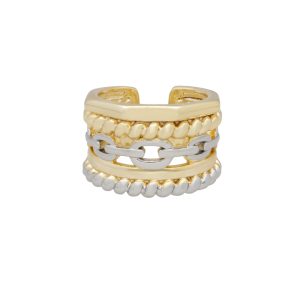 Anillo Chapa de Oro