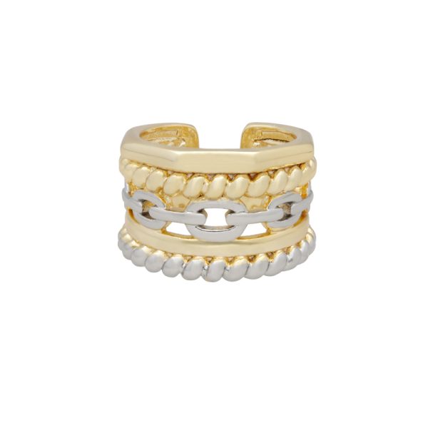 Anillo Chapa de Oro