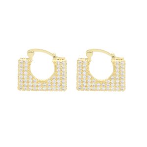 Arete Chapa de Oro