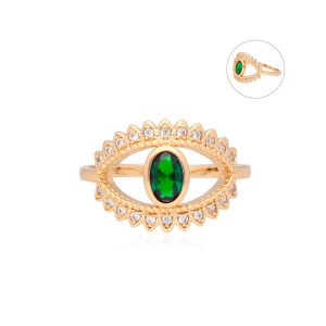 Anillo Chapa de Oro # 8