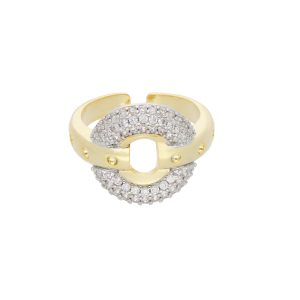 Anillo Chapa de Oro