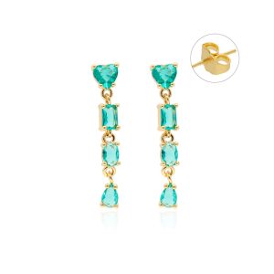 Arete Chapa de Oro