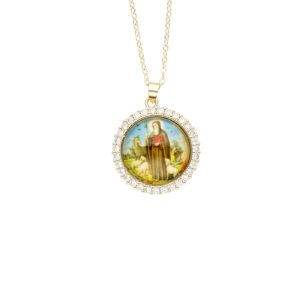 Collar Chapa de Oro