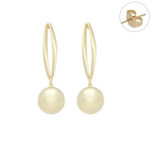 Arete Chapa de Oro