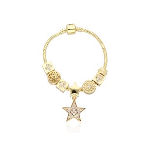 Pulsera Chapa de Oro