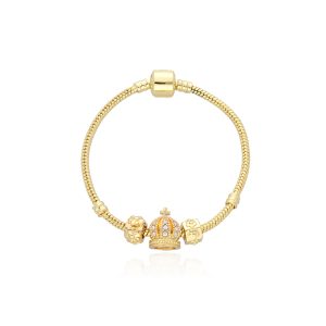 Pulsera Chapa de Oro