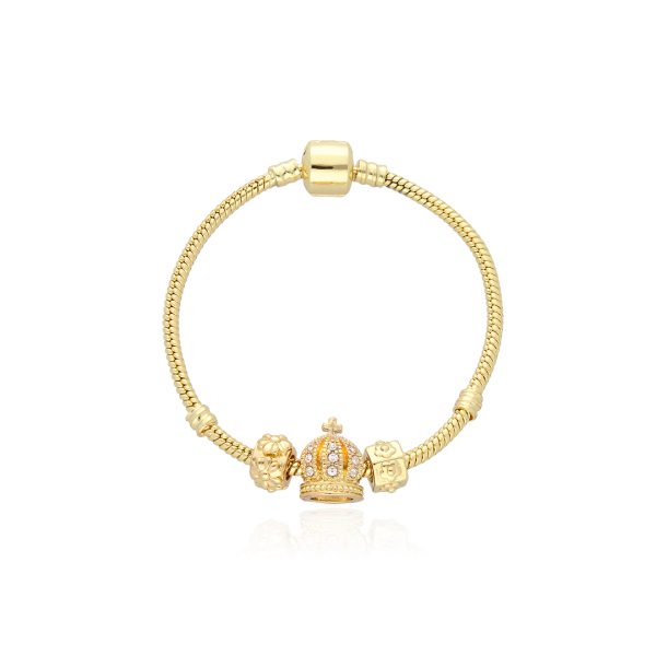 Pulsera Chapa de Oro