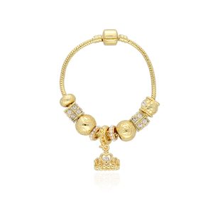 Pulsera Chapa de Oro